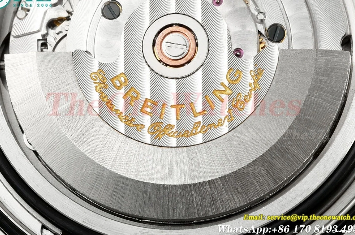 A2824 Date Dial TF Navitimer SS 1 Cream 41mm SS 0215